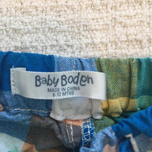 Baby Boden Pants Lightweight Plaid Pants - Picture 4 of 4